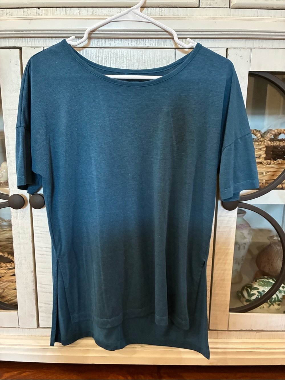 Nike Teal Short-Sleeve Crewneck Tee